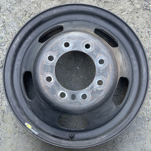 17" DODGE 3500 PICKUP 03-04 DRW Original OEM Wheel Rim - Front View