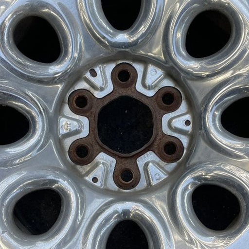 17" AVALANCHE 1500 07-10 17x7.5", steel, 8 hole, chrome Original OEM Wheel Rim - Angle View