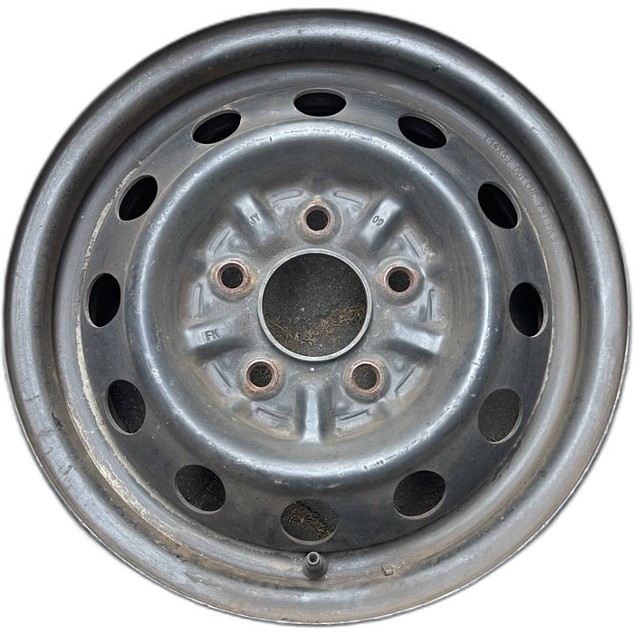 14" TACOMA 95-00 14x5 Original OEM Wheel Rim - Front View