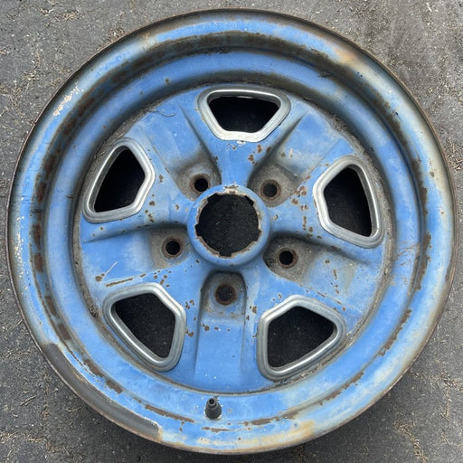14" CUTLASS 78-83 14x6, Super Stock Original OEM Wheel Rim - Front View