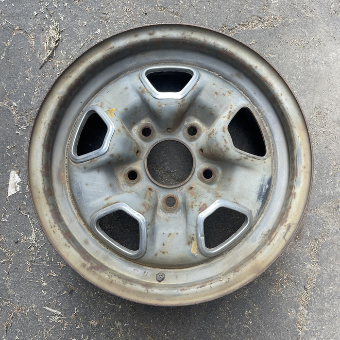 14" CIERA 84-87 100mm BC, 14x5.5, Super Stock Original OEM Wheel Rim - Additional View