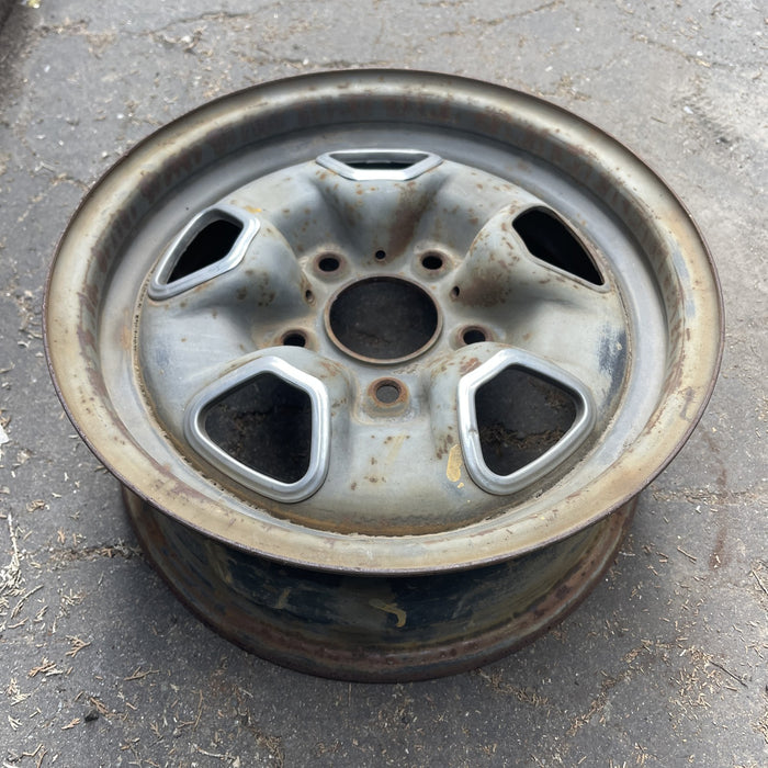 14" CIERA 84-87 100mm BC, 14x5.5, Super Stock Original OEM Wheel Rim - View 7