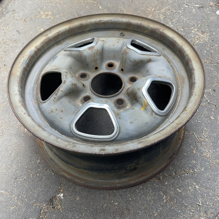 14" CIERA 84-87 100mm BC, 14x5.5, Super Stock Original OEM Wheel Rim - View 8