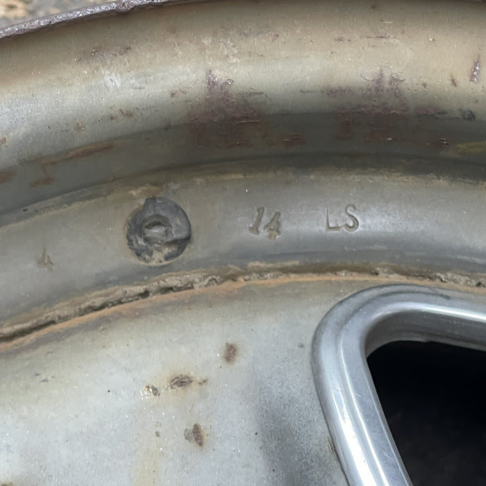 14" CIERA 84-87 100mm BC, 14x5.5, Super Stock Original OEM Wheel Rim - View 9