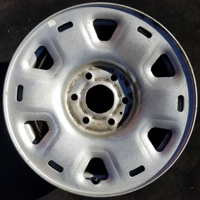 17" TITAN XD 16-24 17x7.5 Original OEM Wheel Rim - Front View