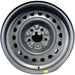 16" CARAVAN 96-00 16x6.5, steel Original OEM Wheel Rim - Front View