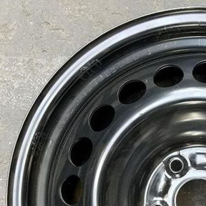 17" RAV4 19-25 17x7, steel Original OEM Wheel Rim - Side Profile