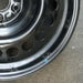 17" RAV4 19-25 17x7, steel Original OEM Wheel Rim - Back View