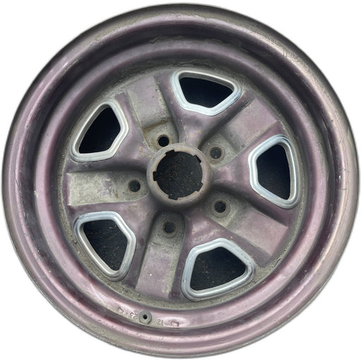 14" CUTLASS 73-74 14x7, Super Stock Original OEM Wheel Rim - Front View
