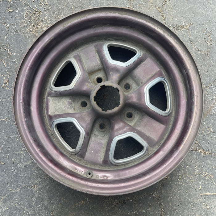 14" CUTLASS 73-74 14x7, Super Stock Original OEM Wheel Rim - Additional View