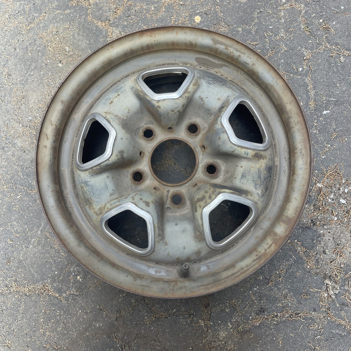 14" CIERA 84-87 100mm BC, 14x5.5, Super Stock Original OEM Wheel Rim - Additional View