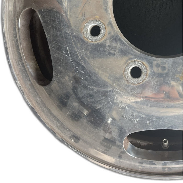 17" FORD F350SD PICKUP 05-16 17x6.5 DRW 5 oval openings forged polished aluminum frt Original OEM Wheel Rim