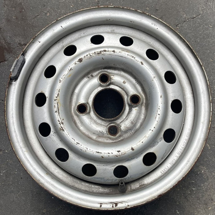 13" CIVIC 92-95 13x5, steel, Htbk Original OEM Wheel Rim - Front View