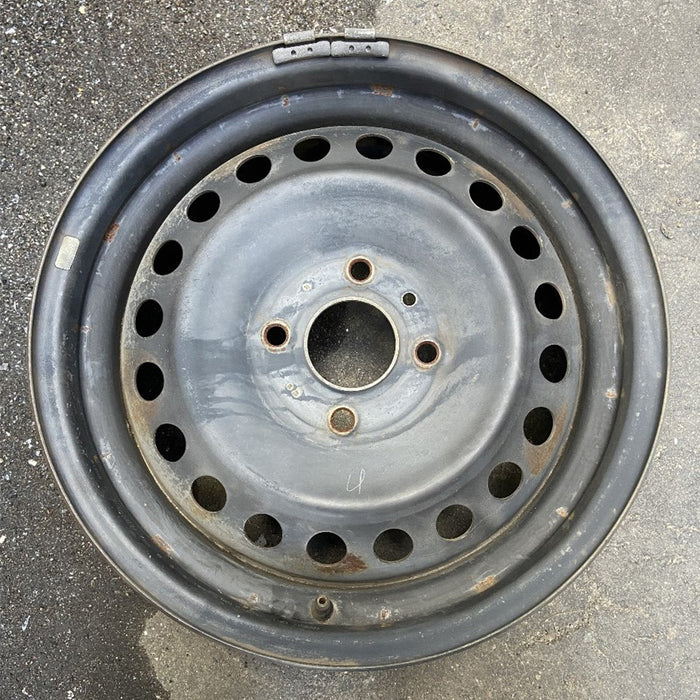 16" SENTRA 07-12 16x6.5, steel Original OEM Wheel Rim - Front View