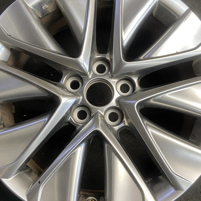 19" MIRAI 21-25 19x8 5 V spoke silver Original OEM Wheel Rim