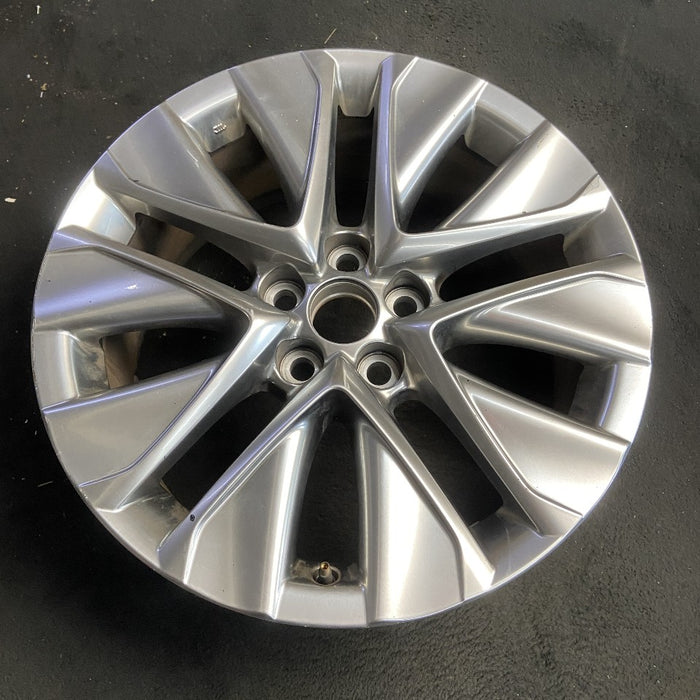 19" MIRAI 21-25 19x8 5 V spoke silver Original OEM Wheel Rim