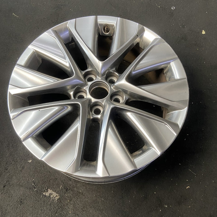 19" MIRAI 21-25 19x8 5 V spoke silver Original OEM Wheel Rim