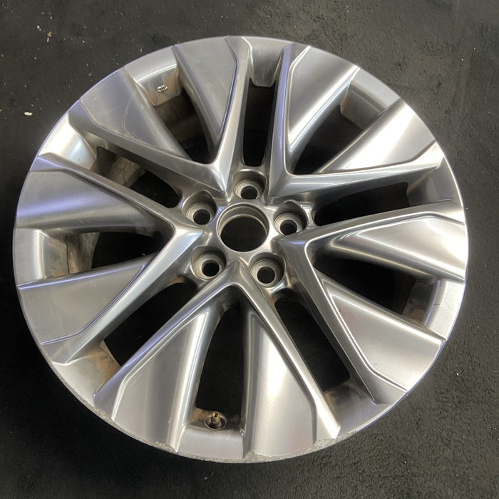 19" MIRAI 21-25 19x8 5 V spoke silver Original OEM Wheel Rim