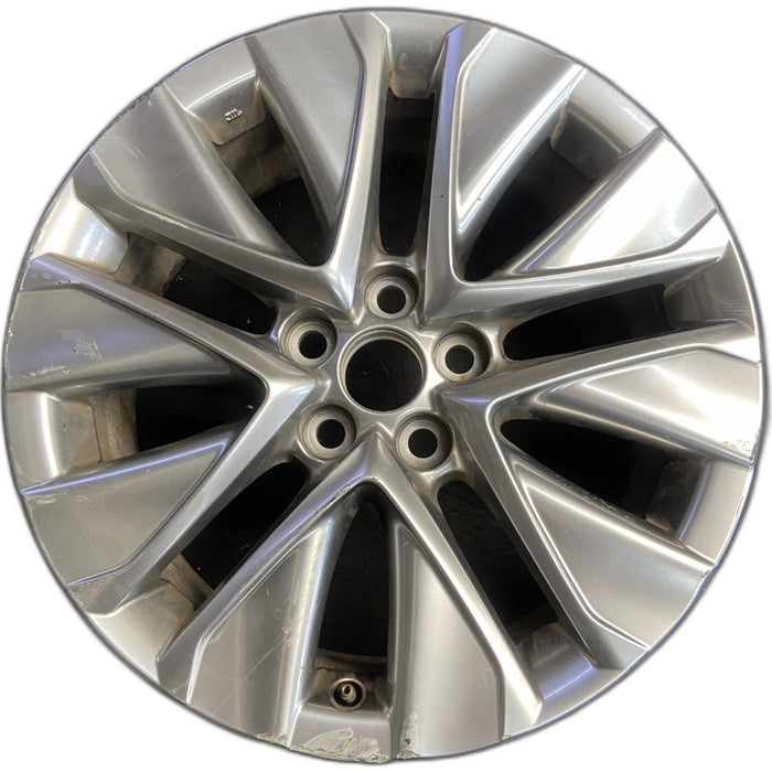 19" MIRAI 21-25 19x8 5 V spoke silver Original OEM Wheel Rim