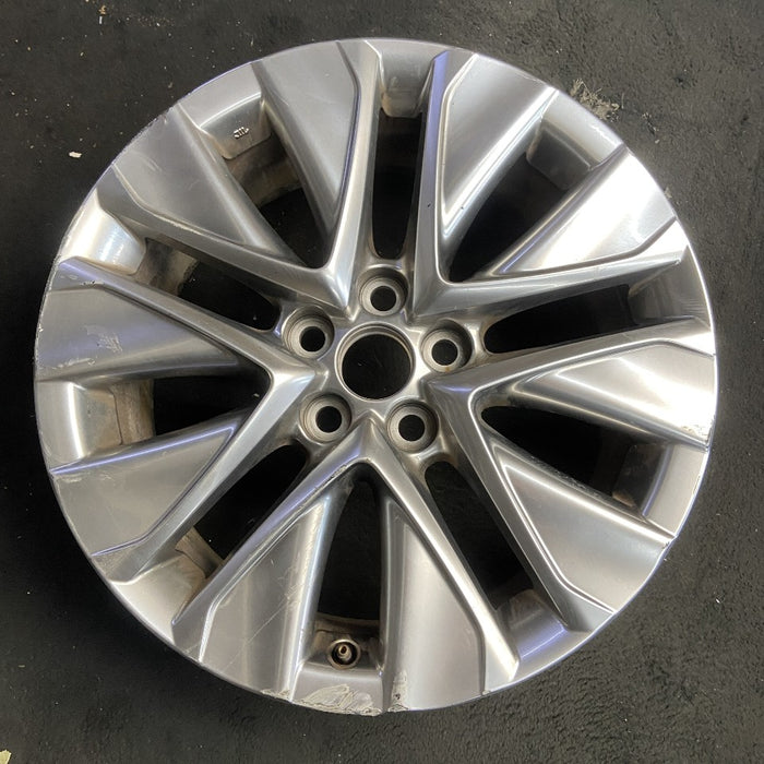 19" MIRAI 21-25 19x8 5 V spoke silver Original OEM Wheel Rim
