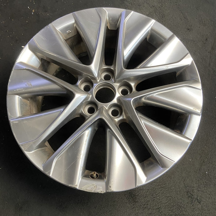 19" MIRAI 21-25 19x8 5 V spoke silver Original OEM Wheel Rim