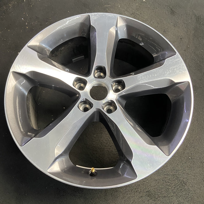 20" GRAND CHEROKEE 21 WL body , 20x8.5, 5 spoke, polished face with pockets - View 7