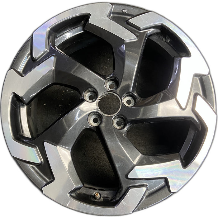 18" XV CROSSTREK 19-20 18x7 , w/machined face, gasoline, grooved spoke end - Front View