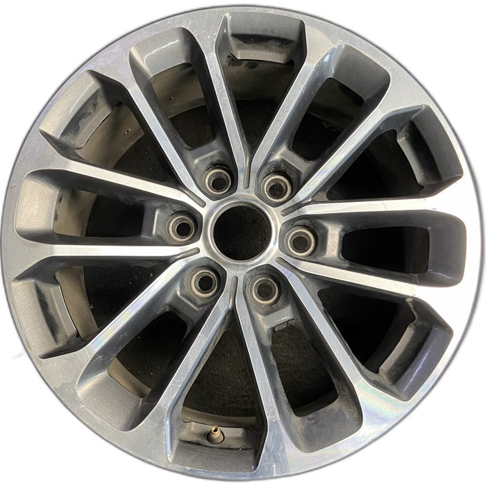 18" FORD F150 PICKUP 18-20 18x7.5, aluminum, 12 spoke , , machined spoke face - Front View