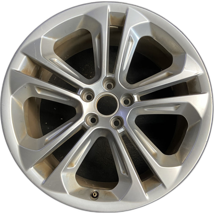 19" AUDI Q3 15-16 19x8.5 Original OEM Wheel Rim - Front View