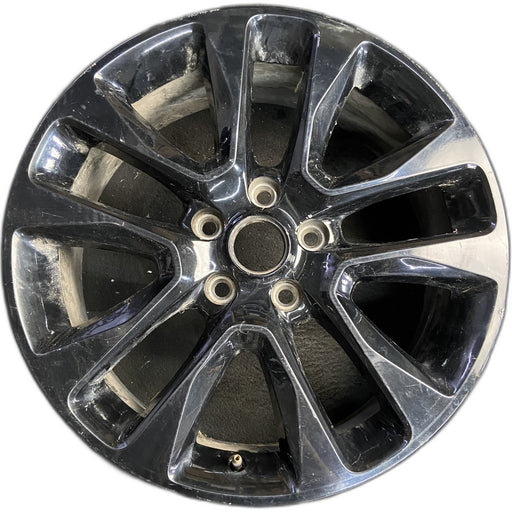 20" GRAND CHEROKEE 17 20x8, 5 spoke , w/o 75th Anniversary package; , black - Front View