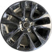20" GRAND CHEROKEE 17 20x8, 5 spoke , w/o 75th Anniversary package; , black - Front View
