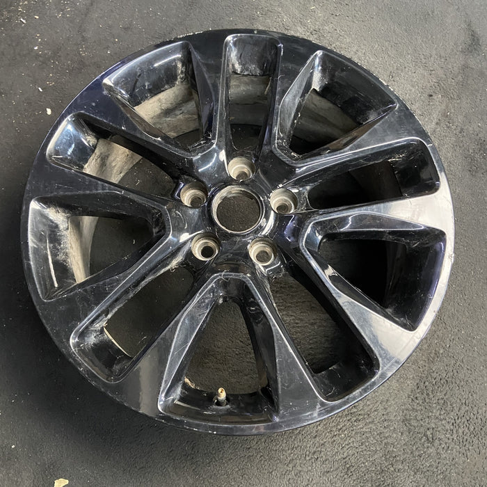 20" GRAND CHEROKEE 17 20x8, 5 spoke , w/o 75th Anniversary package; , black - View 7