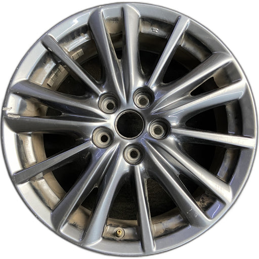 17" MAZDA CX-5 17-18 aluminum, 17x7 Original OEM Wheel Rim - Front View