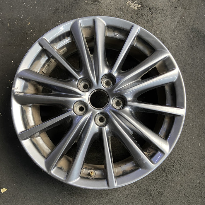 17" MAZDA CX-5 17-18 aluminum, 17x7 Original OEM Wheel Rim - Additional View