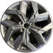18" SPORTAGE 20 18x7 , 5 Y spoke, dark gray Original OEM Wheel Rim - Front View