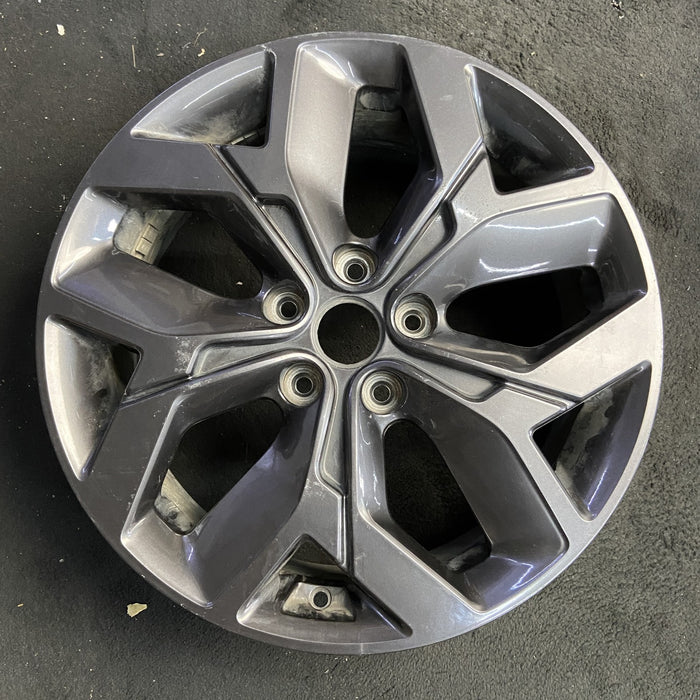 18" SPORTAGE 20 18x7 , 5 Y spoke, dark gray Original OEM Wheel Rim - Additional View