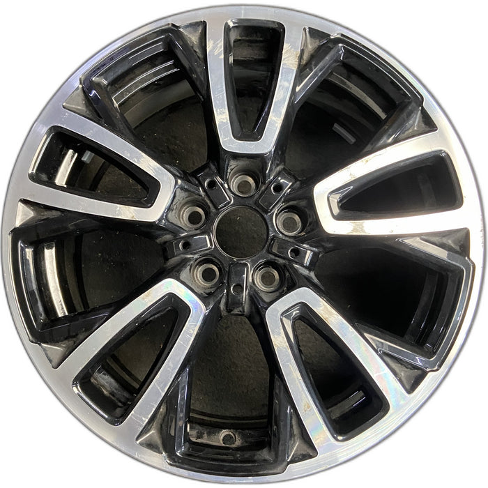 18" MINI COOPER 24 18x7, 10 spoke Original OEM Wheel Rim - Front View