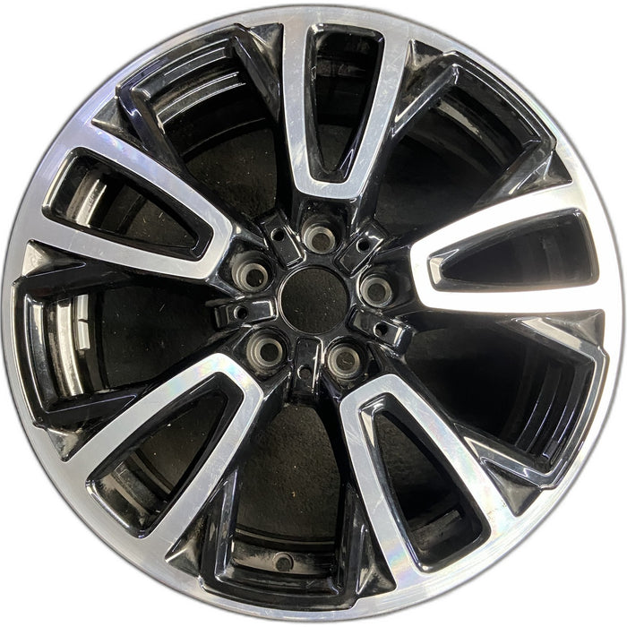 18" MINI COOPER 24 18x7, 10 spoke Original OEM Wheel Rim - Front View
