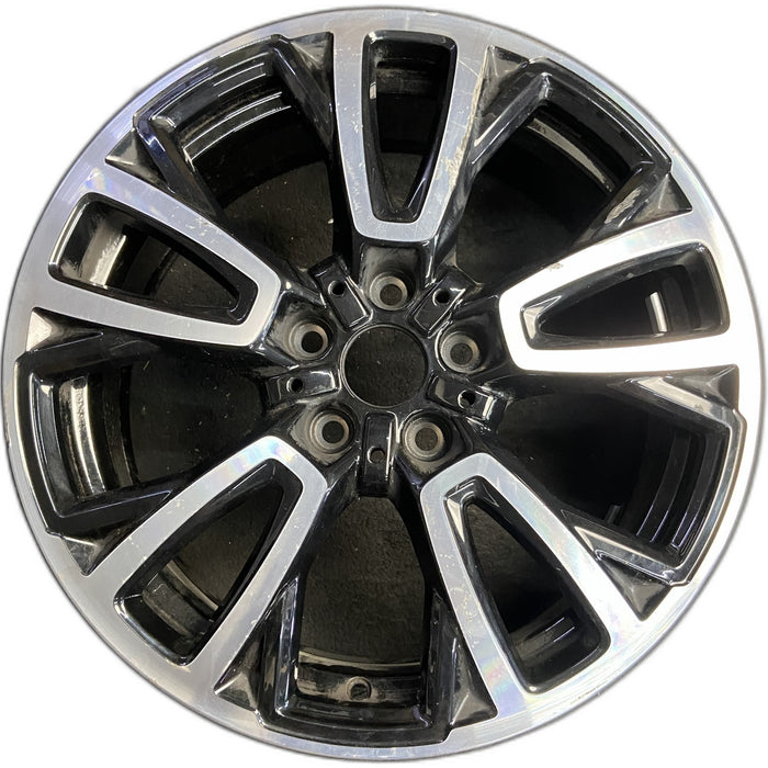 18" MINI COOPER 24 18x7, 10 spoke Original OEM Wheel Rim - Front View