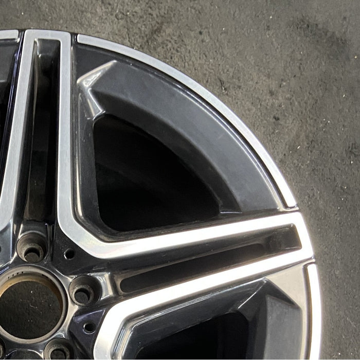 20" MERCEDES GLE-CLASS 20-22 167 Type GLE450 20x9 black pockets frt ET 57 Original OEM Wheel Rim