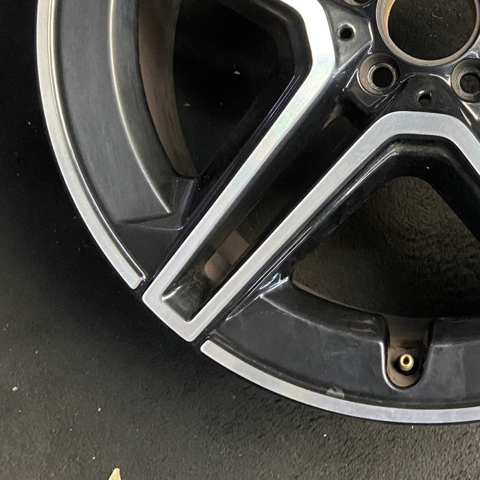 20" MERCEDES GLE-CLASS 20-22 167 Type GLE450 20x9 black pockets frt ET 57 Original OEM Wheel Rim