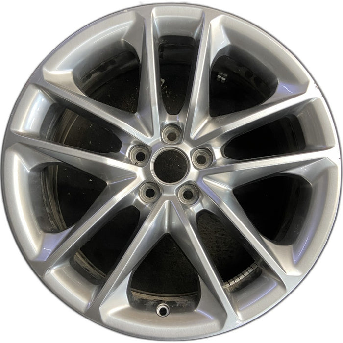 20" CHALLENGER 22 20x8 aluminum 5 spoke double spoke satin carb opt WHC Original OEM Wheel Rim