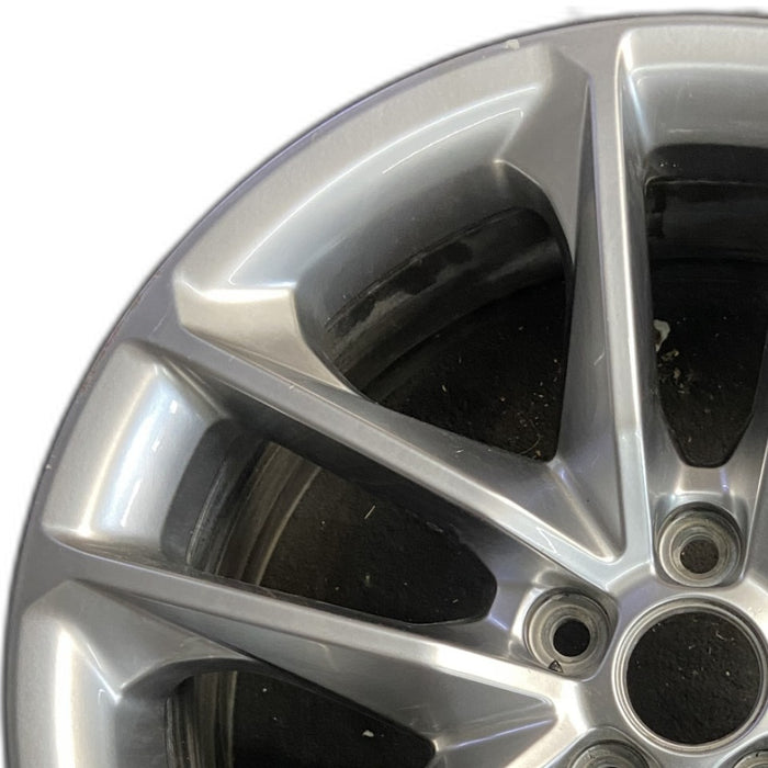 20" CHALLENGER 22 20x8 aluminum 5 spoke double spoke satin carb opt WHC Original OEM Wheel Rim