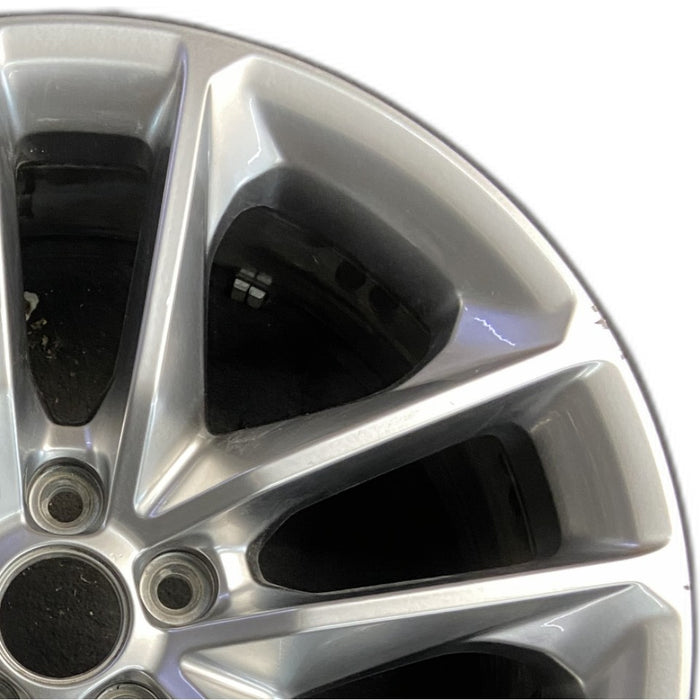 20" CHALLENGER 22 20x8 aluminum 5 spoke double spoke satin carb opt WHC Original OEM Wheel Rim