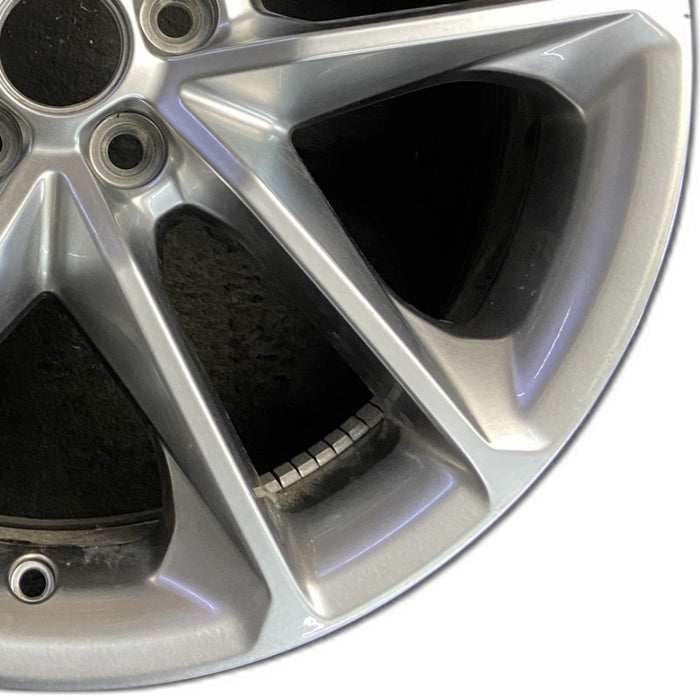 20" CHALLENGER 22 20x8 aluminum 5 spoke double spoke satin carb opt WHC Original OEM Wheel Rim