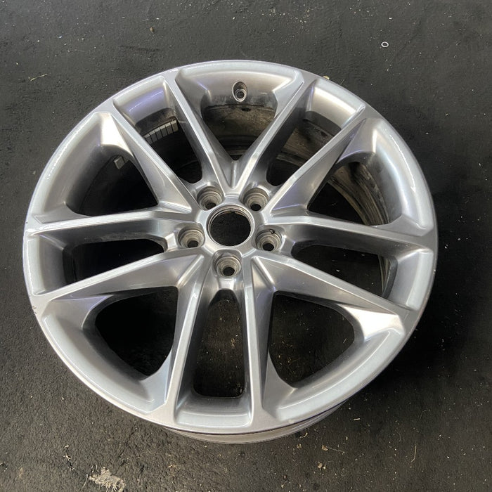 20" CHALLENGER 22 20x8 aluminum 5 spoke double spoke satin carb opt WHC Original OEM Wheel Rim