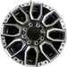 20" SIERRA 2500 PICKUP 22-23 20x8.5, 8 spoke, Original OEM Wheel Rim - Front View