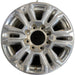20" SIERRA 2500 PICKUP 20-23 20x8.5, 6 V spoke Original OEM Wheel Rim - Front View