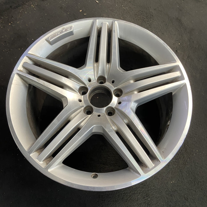 19" MERCEDES S-CLASS 12 221 Type; S550, 19x9.5, Original OEM Wheel Rim - View 7