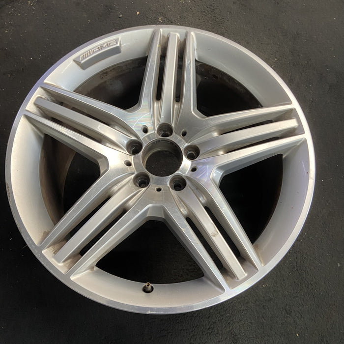 19" MERCEDES S-CLASS 12 221 Type; S550, 19x9.5, Original OEM Wheel Rim - View 7